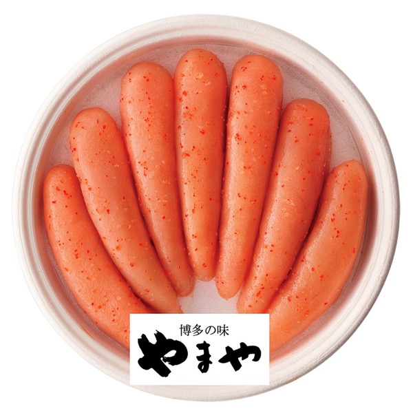 <7月以降お届け>やまや 辛子明太子〈無着色〉<冷蔵便>