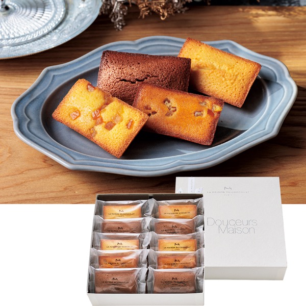 <7月以降お届け>ラ・メゾン・デュ・ショコラ フィナンシェ10個入<産直・送料込み>