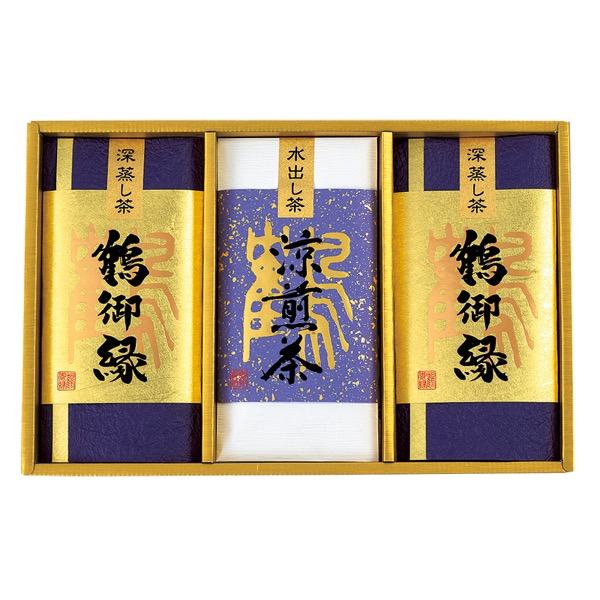 <7月以降お届け>鶴御縁 人吉茶涼煎茶詰合せ<常温便>