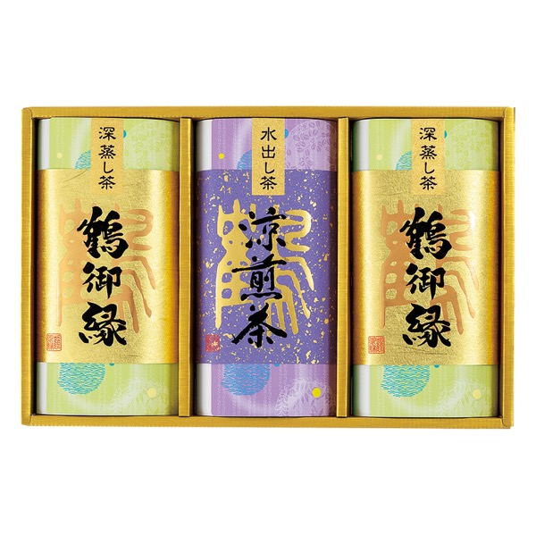 <7月以降お届け>鶴御縁 人吉茶涼煎茶詰合せ <常温便>