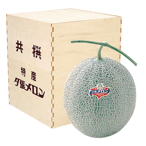 <7月以降お届け>北海道産 夕張メロン(木箱詰)<産直・送料込み>