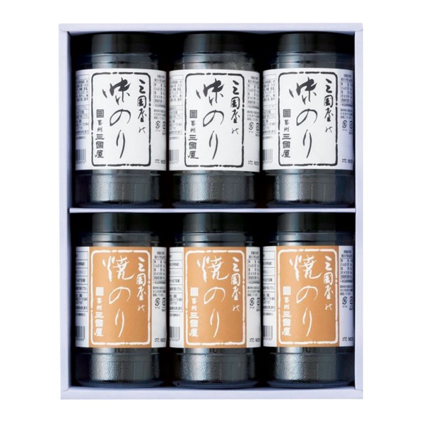 <7月以降お届け>三國屋 味のり・焼のり詰合せ<常温便>