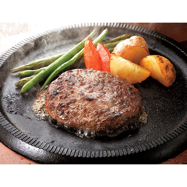 <7月以降お届け>「三協畜産」あか牛ハンバーグ5個セット<産直・送料込み>