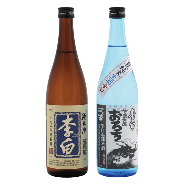 <7月以降お届け>李白 夏蔵涼風純米セット<産直・送料込み>