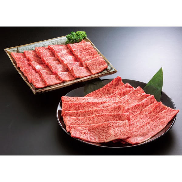 <7月以降お届け>佐賀牛肩ロース焼肉すき焼食べ比べ<産直・送料込み>