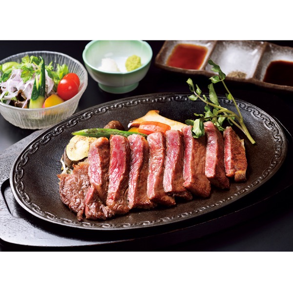 <7月以降お届け>京都「モリタ屋」国産黒毛和牛ロースステーキ<産直・送料込み>