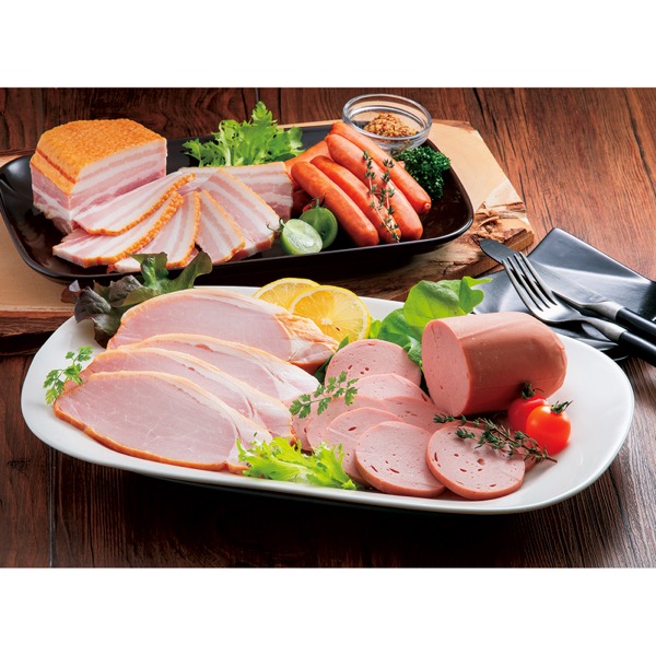 <7月以降お届け>福岡「みやこハム」ドイツ製法ハム・ソーセージセット<産直・送料込み>