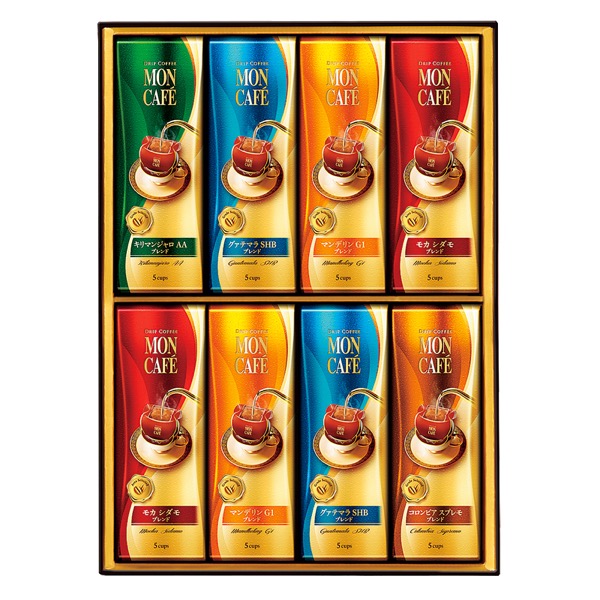 <7月以降お届け>モンカフェ ドリップコーヒー セレクトギフト<常温便>