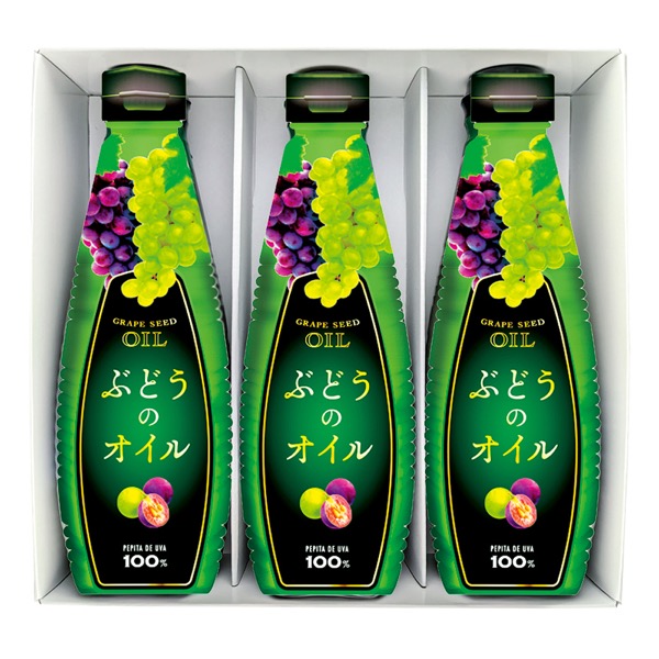 <7月以降お届け>KTAC ぶどうのオイル3本セット<常温便>