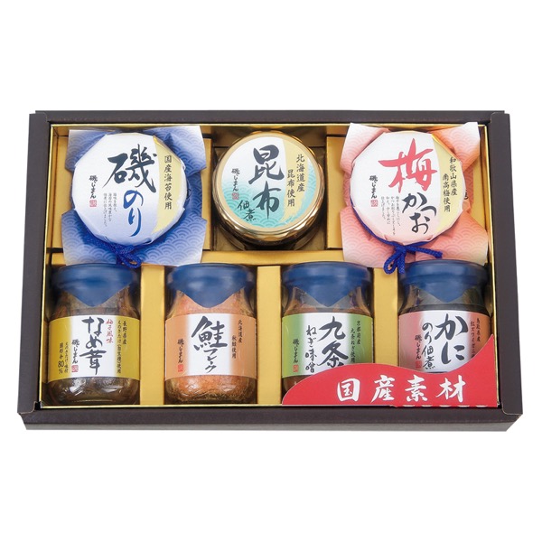 <7月以降お届け>磯じまん 国産素材詰合せ<常温便>