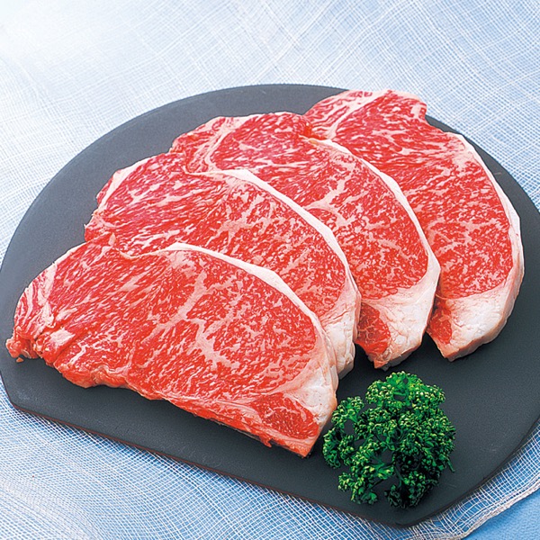 <7月以降お届け>「加茂川」熊本県産 味彩牛サーロインステーキ<産直・送料込み>