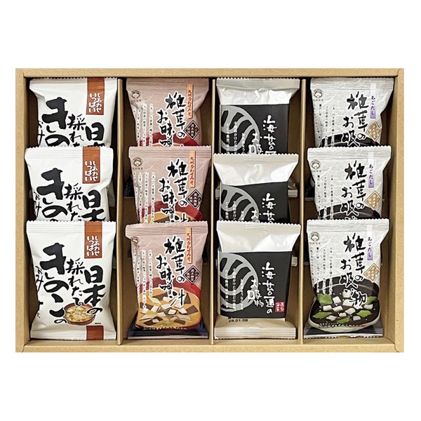 <7月以降お届け>和素材お味噌汁・お吸物詰合せ<常温便>