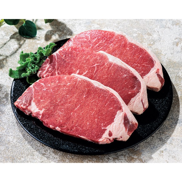 <7月以降お届け>「加茂川」豪州産グレインフェッドサーロインステーキ<産直・送料込み>