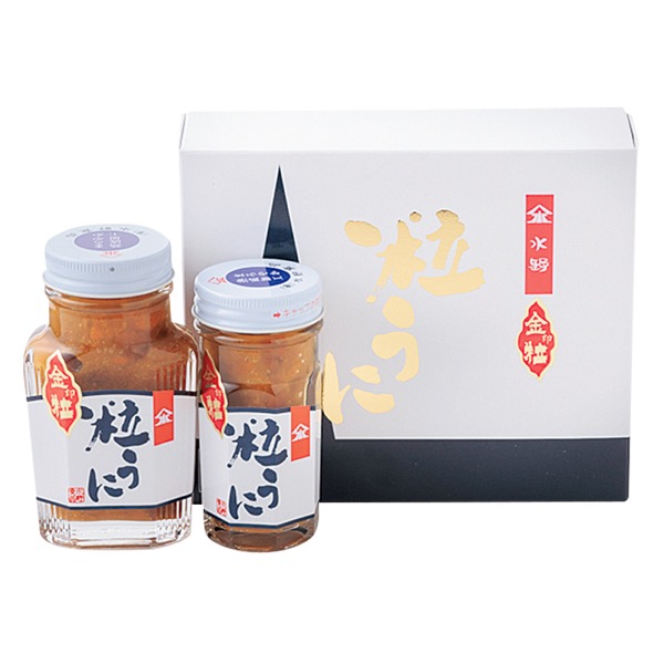 <7月以降お届け>水野食品 金印粒うに詰合せ<常温便>