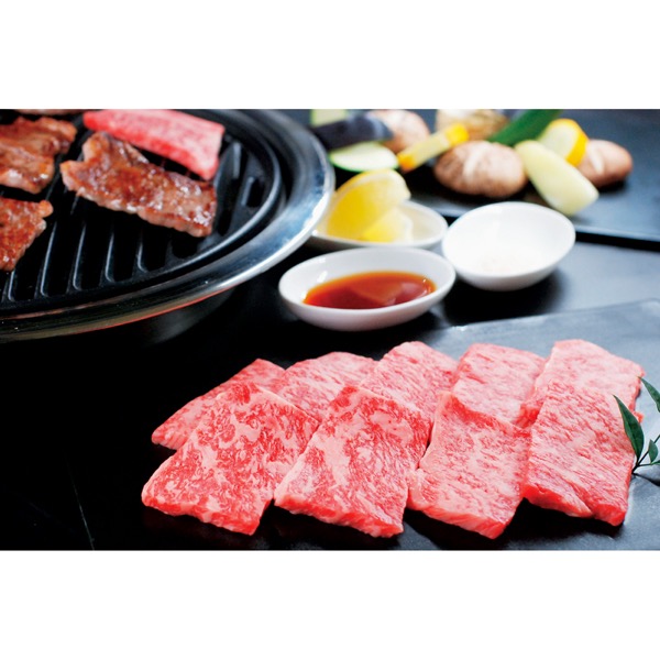 <7月以降お届け>「山晃食品」 日本4大和牛ロース焼肉用<産直・送料込み>