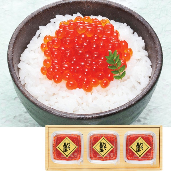 <7月以降お届け>佐藤水産 鮭魚醤入いくら醤油漬<産直・送料込み>