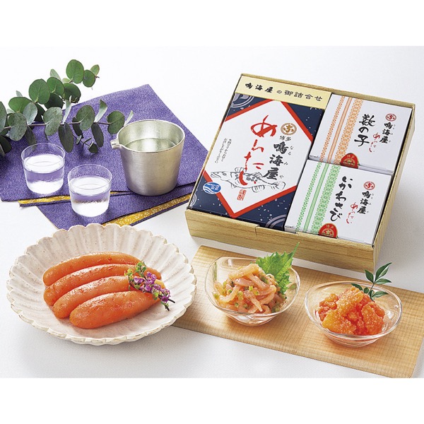 <7月以降お届け>鳴海屋 明太詰合せ<産直・送料込み>