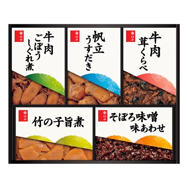 <7月以降お届け>柿安 料亭しぐれ煮詰合せ<常温便>