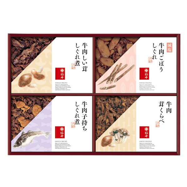 <7月以降お届け>柿安 牛肉しぐれ煮詰合せ<常温便>