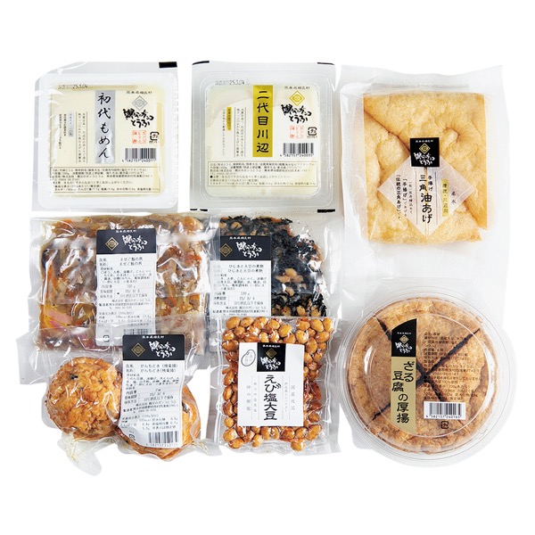 <7月以降お届け>【親父のガンコとうふ】川辺川セット<産直・送料込み>
