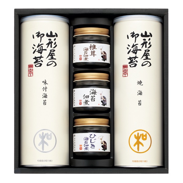 <7月以降お届け>山形屋海苔店 海苔・海苔佃煮詰合せ<常温便>