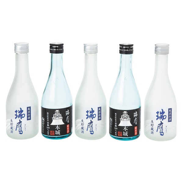 <7月以降お届け>瑞鷹 熊本城爽涼冷酒セット <産直・送料込み>