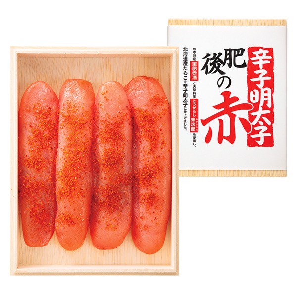 <7月以降お届け>鱗蔵 北海道産辛子明太子(肥後の赤)<冷蔵便>