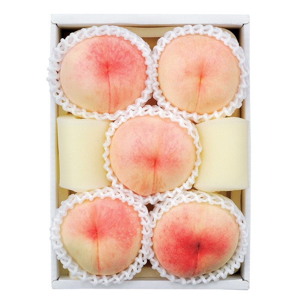<7月以降お届け>岡山県産 桃 5玉<産直・送料込み>