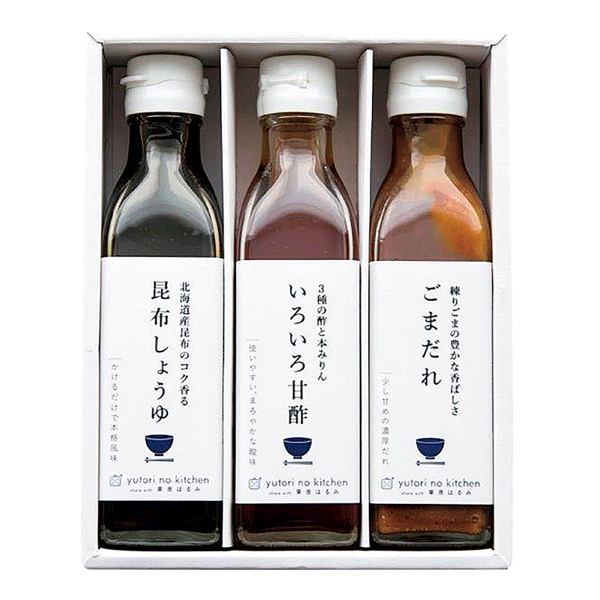 <7月以降お届け>栗原はるみ たれ3本セット<常温便>