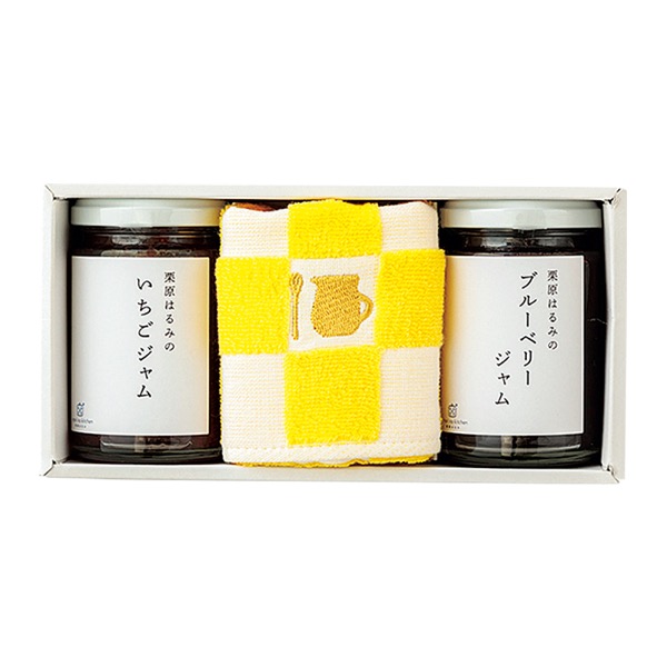 <7月以降お届け>栗原はるみ ジャム&ふきんセット<常温便>