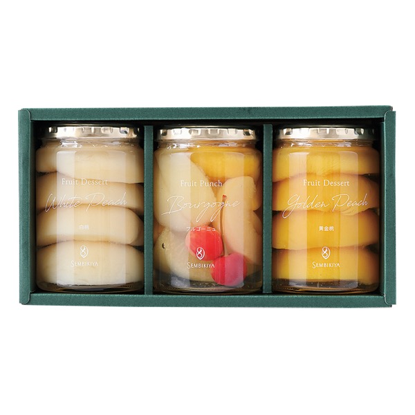 <12月以降お届け>日本橋 千疋屋総本店 フルーツデザートセット<常温便>