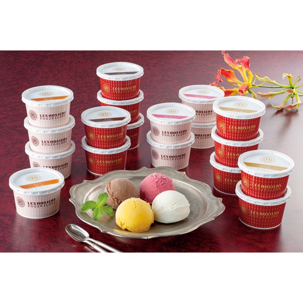 <12月以降お届け>「銀座京橋 レ ロジェ エギュスキロール」銀座アイスバラエティ<産直・送料込み>