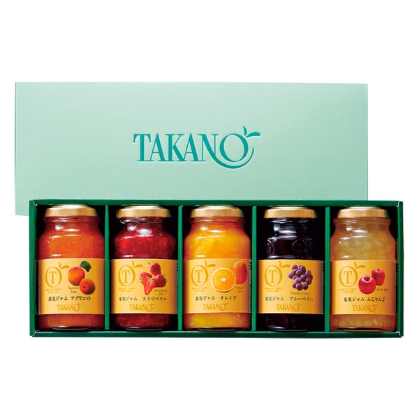 <12月以降お届け>新宿高野 果実ジャム 5個入<常温便>