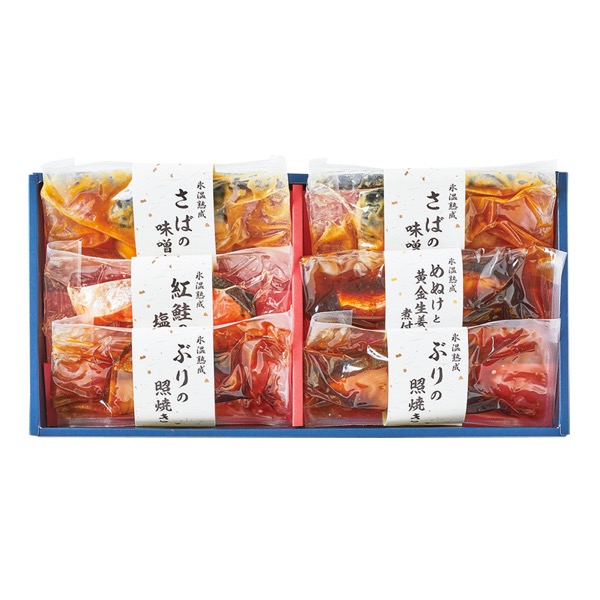 氷温熟成 煮魚・焼き魚詰合せ(彩−irodori−)<冷凍便>