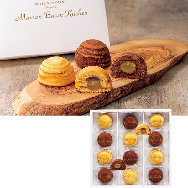 <12月以降お届け>ホテルニューオータニ マロンバウムクーヘン<常温便>