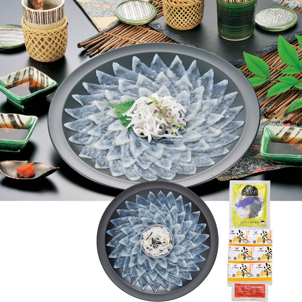 ふく太郎本部 とらふく刺身セット(3人前)<産直・送料込み>