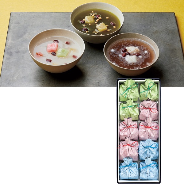 鶴屋吉信 木々の露(10個入)<常温便>