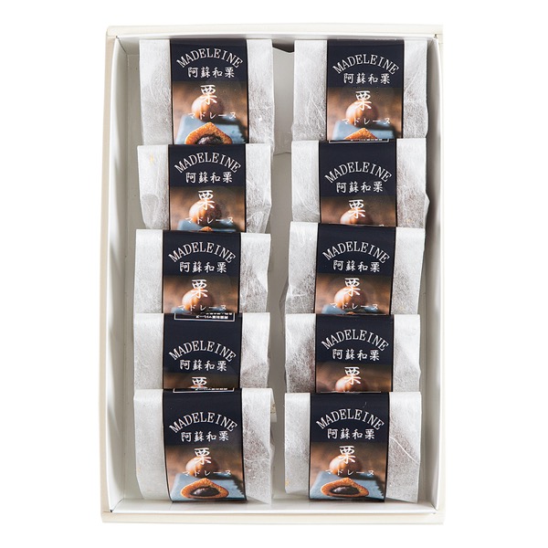 <12月以降お届け>【クオーレ】阿蘇和栗マドレーヌ<常温便>