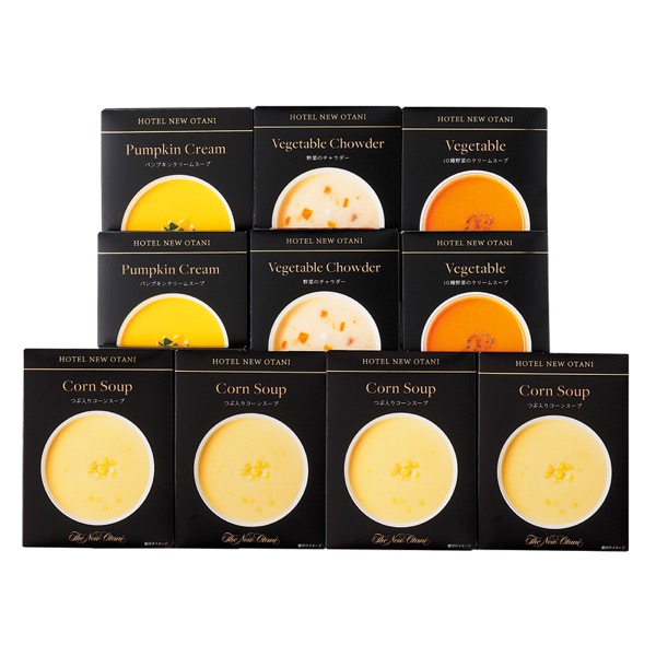 <12月以降お届け>ホテルニューオータニ レトルトスープセット<常温便>