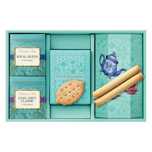 フォートナム・アンド・メイソン ティーバッグ・焼菓子詰合せ<常温便>
