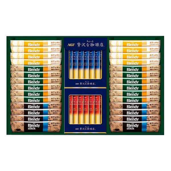 AGF スティック カフェオレ&ブラック アソートギフト<常温便>