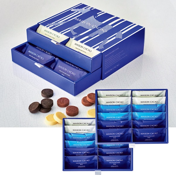 <12月以降お届け>メゾンカカオ 生チョコクッキー24袋入<産直・送料込み>