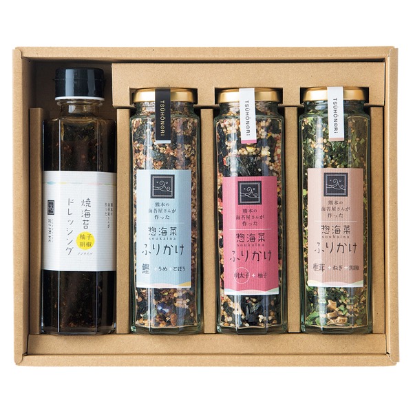 <12月以降お届け>通宝 惣海菜 ふりかけ・ドレッシングセット<常温便>