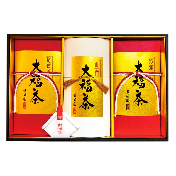 <12月以降お届け>招運来福・矢部大福茶<常温便>