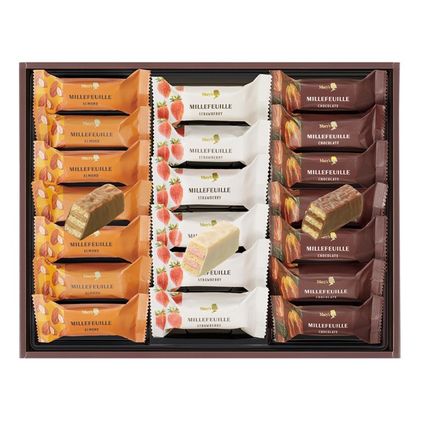 <12月以降お届け>メリーチョコレート ミルフィーユ<常温便>