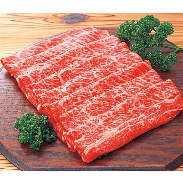 「加茂川」 熊本県産 味彩牛肩ロースすき焼<産直・送料込み>