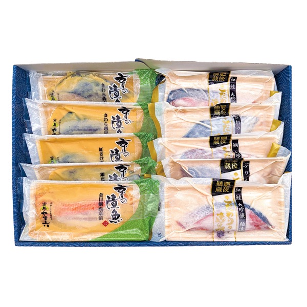 鱗蔵 香露大吟醸粕漬け・京都やま六 西京漬け詰合せ<冷凍便>