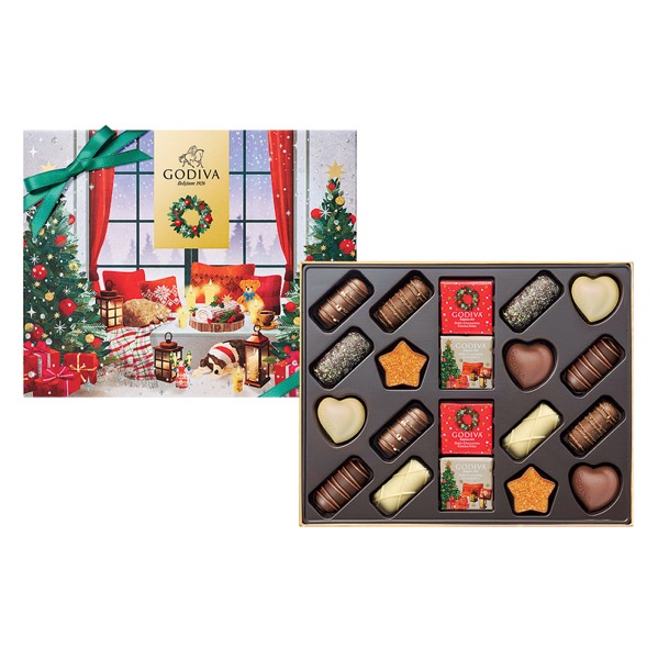 <12月以降お届け>【ゴディバ】ブッシュ ド ノエル アソートメント 20粒入<常温便>