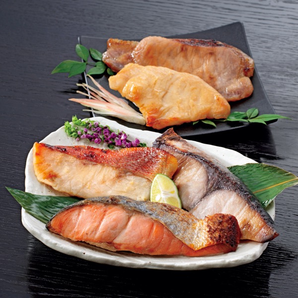 「辻が花」 魚と肉の柚香西京漬<産直・送料込み>