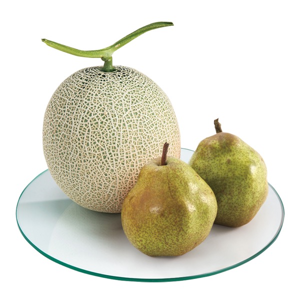 <12月以降お届け>熊本県産 アールスメロン・山形県産 ラ・フランス詰合せ<常温便>